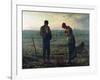 The Angelus, 1857-59-Jean-François Millet-Framed Giclee Print