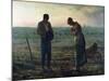 The Angelus, 1857-59-Jean-François Millet-Mounted Giclee Print