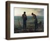 The Angelus, 1857-59-Jean-François Millet-Framed Giclee Print