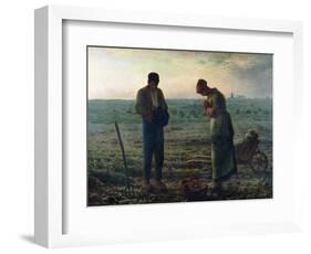 The Angelus, 1857-59-Jean-François Millet-Framed Giclee Print