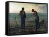 The Angelus, 1857-59-Jean-François Millet-Framed Stretched Canvas