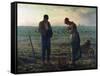 The Angelus, 1857-59-Jean-François Millet-Framed Stretched Canvas