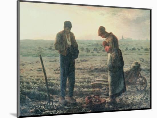 The Angelus, c.1857-59-Jean-François Millet-Mounted Giclee Print