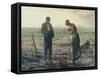 The Angelus, c.1857-59-Jean-François Millet-Framed Stretched Canvas