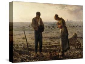 The Angelus (L'Angélus)-Jean-Fran?ois Millet-Stretched Canvas