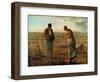 The Angelus-Jean-Fran?ois Millet-Framed Art Print