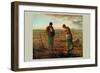 The Angelus-Jean-François Millet-Framed Premium Giclee Print