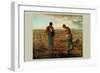 The Angelus-Jean-François Millet-Framed Premium Giclee Print