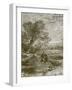 The Angler's Wish-Myles Birket Foster-Framed Giclee Print