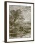 The Angler's Wish-Myles Birket Foster-Framed Giclee Print