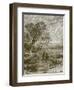 The Angler's Wish-Myles Birket Foster-Framed Giclee Print