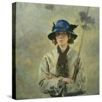 The Angler-Sir William Orpen-Stretched Canvas