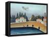 The Anglers, C.1908-09-Henri Rousseau-Framed Stretched Canvas