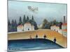 The Anglers, C.1908-09-Henri Rousseau-Mounted Giclee Print