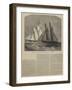 The Anglo-American Yacht Race Between the Sappho and the Cambria-null-Framed Giclee Print