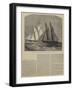 The Anglo-American Yacht Race Between the Sappho and the Cambria-null-Framed Giclee Print