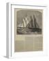 The Anglo-American Yacht Race Between the Sappho and the Cambria-null-Framed Giclee Print