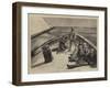 The Anglo-American Yacht-Race, on Board the Cambria-null-Framed Giclee Print