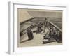 The Anglo-American Yacht-Race, on Board the Cambria-null-Framed Giclee Print