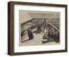 The Anglo-American Yacht-Race, on Board the Cambria-null-Framed Giclee Print