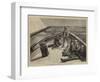 The Anglo-American Yacht-Race, on Board the Cambria-null-Framed Giclee Print