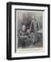 The Anglo-German Alliance, Mr Balfour at the Foreign Office, a Call from Count Hatzfeldt-Thomas Walter Wilson-Framed Giclee Print