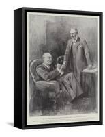 The Anglo-German Alliance, Mr Balfour at the Foreign Office, a Call from Count Hatzfeldt-Thomas Walter Wilson-Framed Stretched Canvas