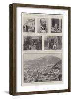 The Anglo-German-Italian Ultimatum to Venezuela, Scenes in the Recalcitrant Republic-Charles Auguste Loye-Framed Giclee Print