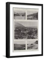 The Anglo-German Ultimatum to Venezuela, the Scene of the Combined Naval Demonstration-null-Framed Giclee Print