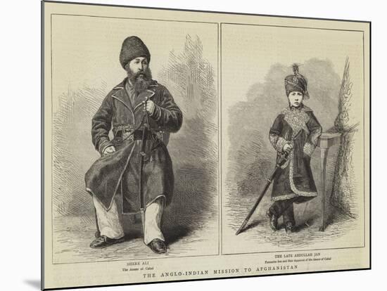 The Anglo-Indian Mission to Afghanistan-null-Mounted Giclee Print