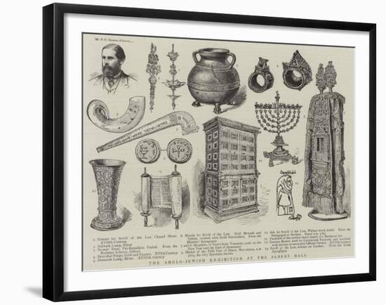 The Anglo-Jewish Exhibition at the Albert Hall-null-Framed Giclee Print