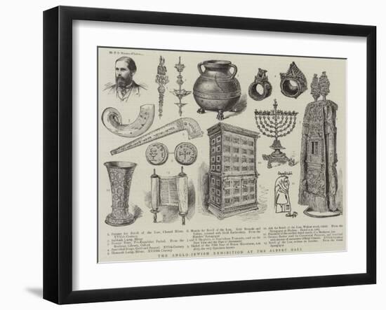 The Anglo-Jewish Exhibition at the Albert Hall-null-Framed Giclee Print