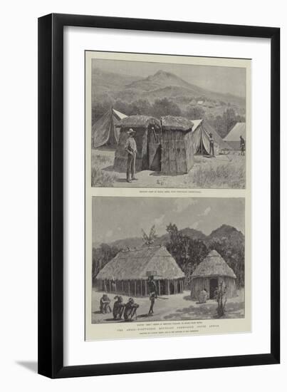 The Anglo-Portuguese Boundary Commission, South Africa-Richard Caton Woodville II-Framed Giclee Print