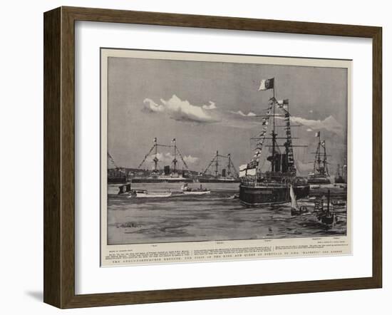 The Anglo-Portuguese Entente-Charles Edward Dixon-Framed Giclee Print