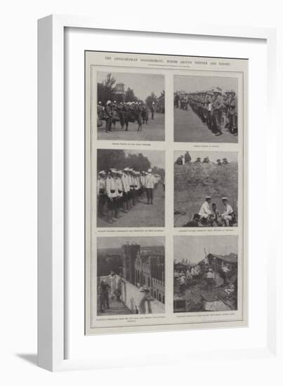 The Anglo-Russian Disagreement, Scenes around Tientsin and Tongku-null-Framed Giclee Print