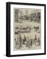 The Animal Hospital in the Wandsworth Road-null-Framed Giclee Print