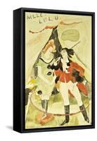 The Animal Tamer Presents-Charles Demuth-Framed Stretched Canvas