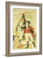 The Animal Tamer Presents-Charles Demuth-Framed Giclee Print