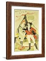 The Animal Tamer Presents-Charles Demuth-Framed Giclee Print