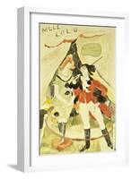 The Animal Tamer Presents-Charles Demuth-Framed Giclee Print