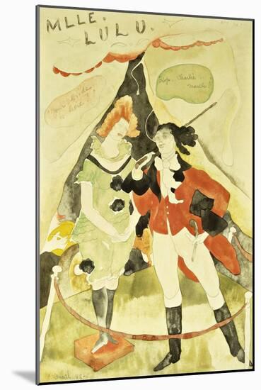 The Animal Tamer Presents-Charles Demuth-Mounted Giclee Print