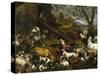 The Animals Board Noah's Ark-Jacopo Bassano-Stretched Canvas