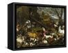 The Animals Board Noah's Ark-Jacopo Bassano-Framed Stretched Canvas