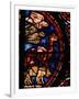 The Animals Boarding Noah's Ark, from the Noah-Window, 13th circa Stained Glass-null-Framed Giclee Print