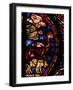 The Animals Boarding Noah's Ark, from the Noah-Window, 13th circa Stained Glass-null-Framed Giclee Print