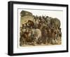 The Animals Emerge Two by Two from Noah's Ark-null-Framed Photographic Print