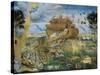 The Animals Enter Noah's Ark-null-Stretched Canvas