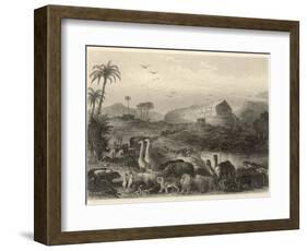 The Animals Enter Noah's Ark-null-Framed Photographic Print
