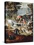 The Animals Entering Noah's Ark-Jan van Kessel II-Stretched Canvas