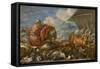 The Animals Entering Noahs Ark by Giovanni Benedetto Castiglione-Giovanni Benedetto Castiglione-Framed Stretched Canvas